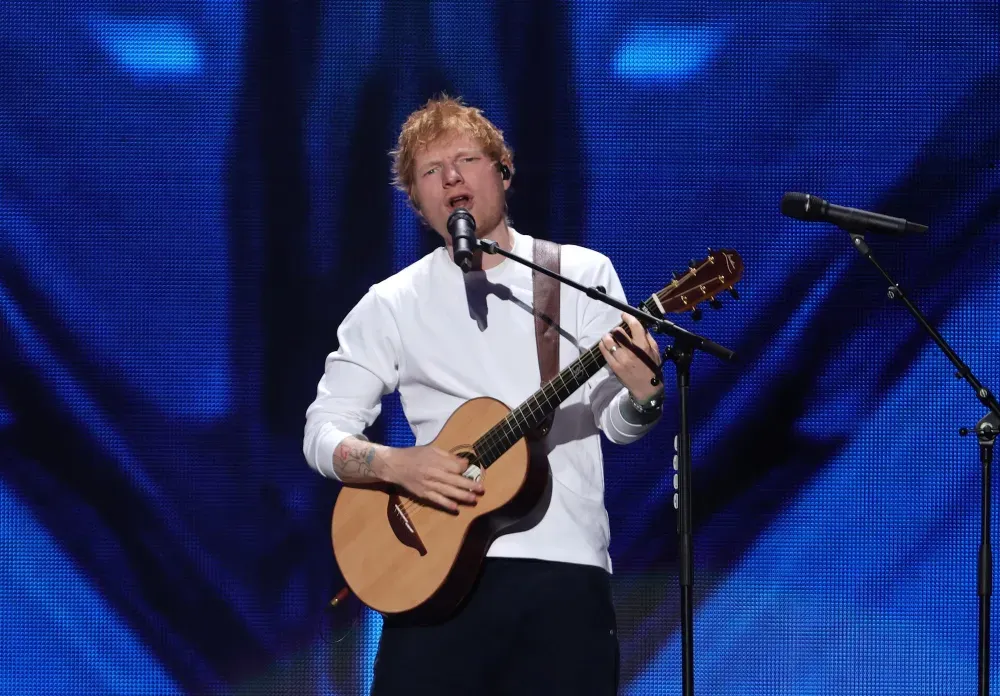Ed Sheeran Buka Konser dengan Pernyataan Soal Gaza