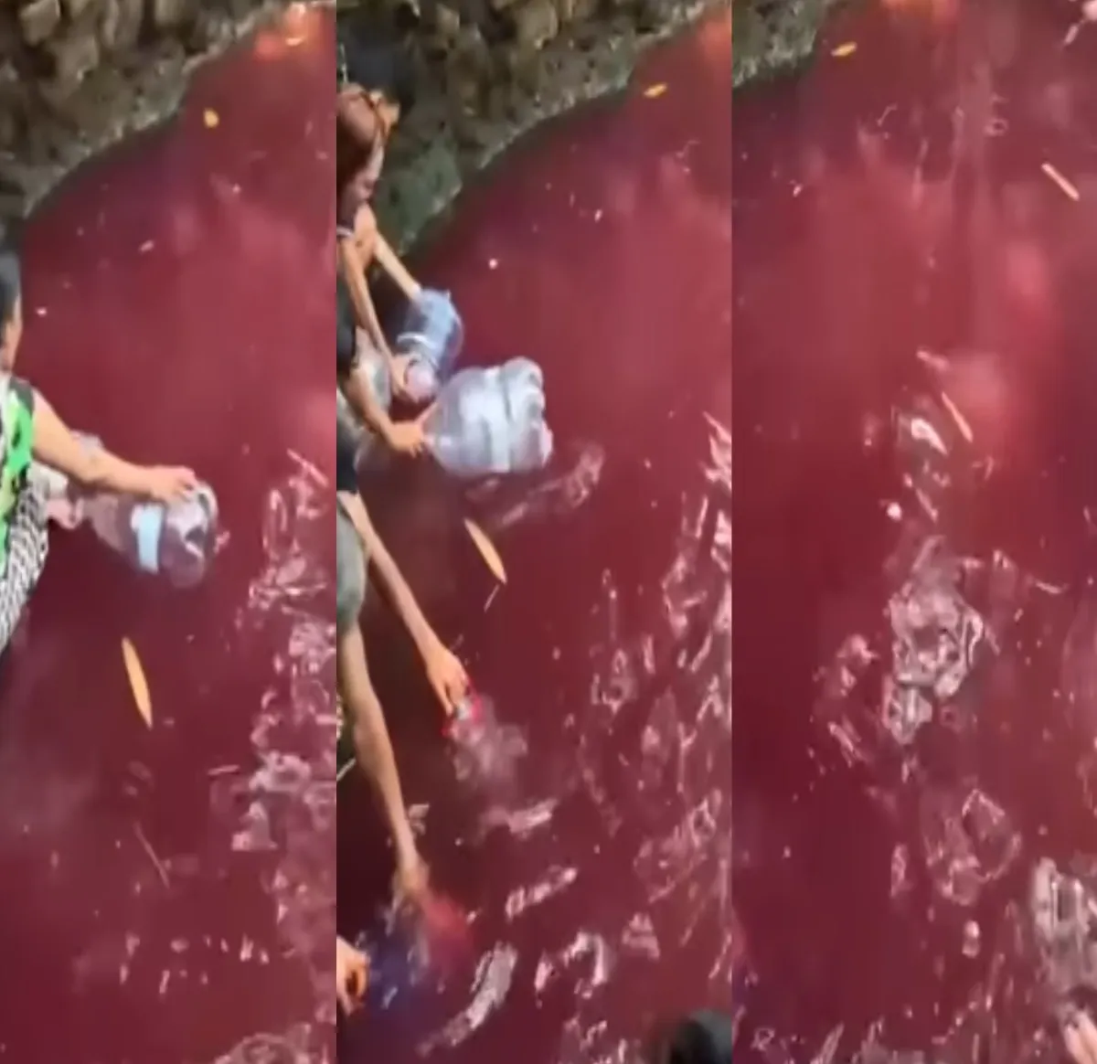 Mata Air di Gunung Sindur Bogor Mendadak Berubah Merah, Warga Berdatangan dan Sampel Air Diperiksa di Laboratorium