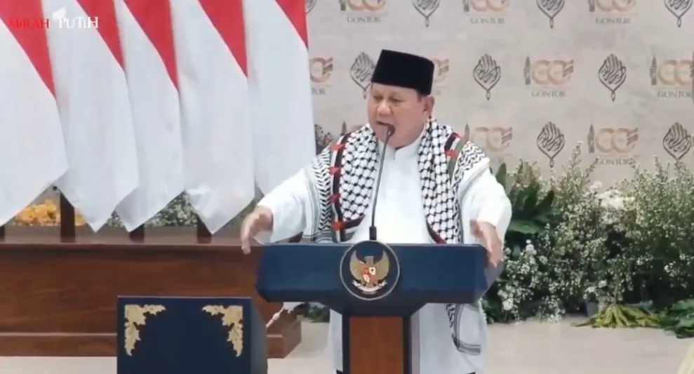 Prabowo di Gontor: “Saya Tidak Tahu” Soal Buku Islam Ala Prabowo