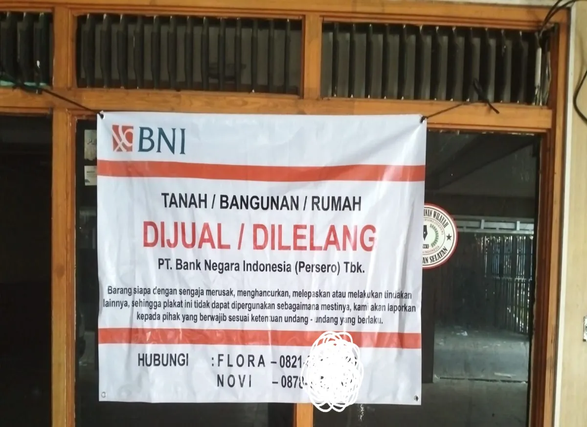 Rumah Muhammad Firdaus Dipasangi Plang Lelang, Pertanyakan Prosedur BNI