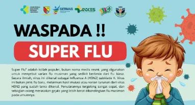 Super Flu di Indonesia Terdeteksi di 13 Provinsi, Anak Jadi Kelompok Rentan