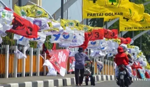 Elektabilitas Gerindra Turun ke 23,2 Persen, Ini Tren Poltracking