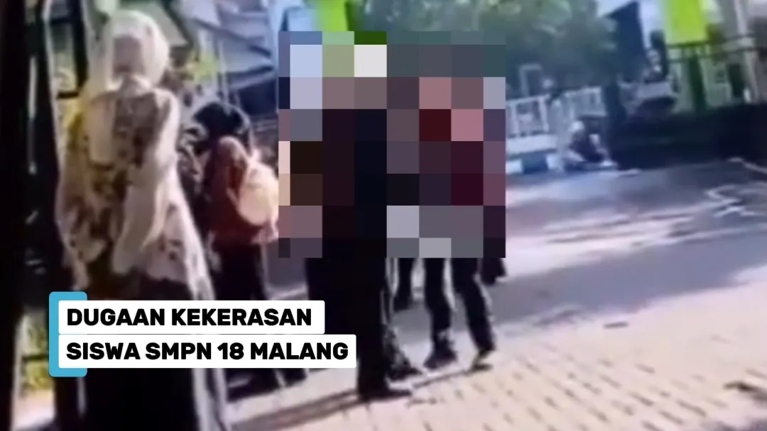 Video Dugaan Kekerasan Siswa SMPN 18 Malang Jadi Sorotan