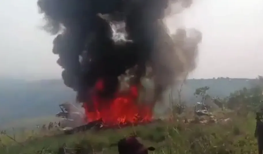 Pesawat Militer Jatuh di Kenge, Dua Jenderal Kongo Tewas