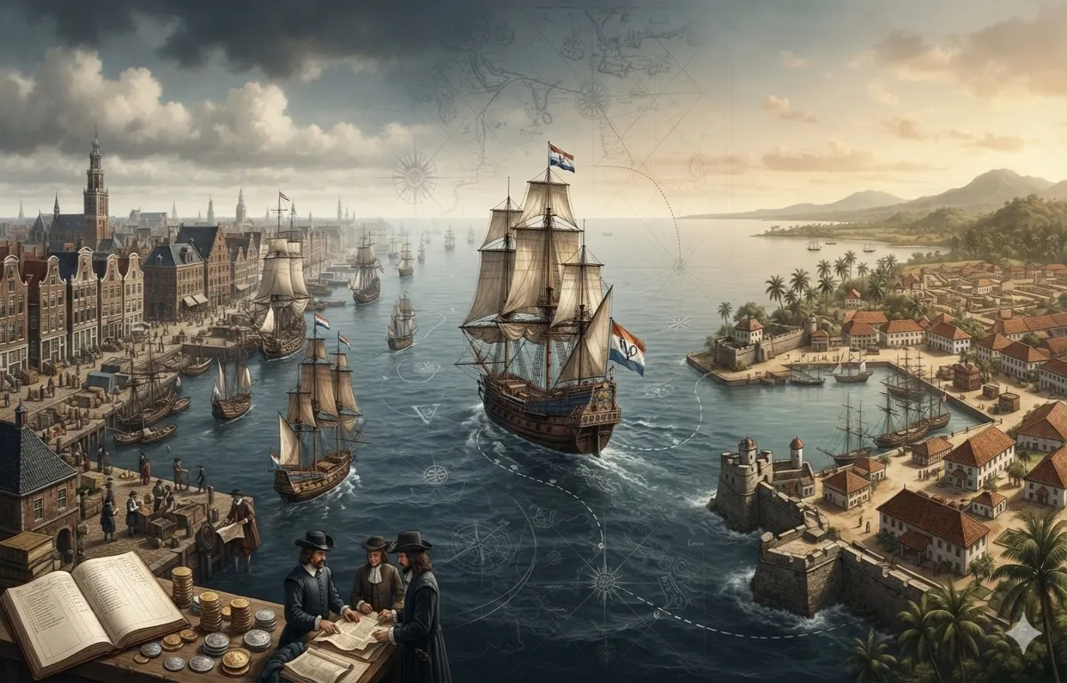 Dari Amsterdam ke Batavia: Modal, Perang, dan Lahirnya Kekuasaan Kolonial