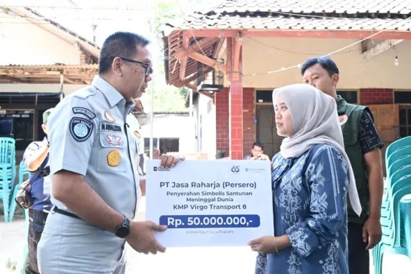Jasa Raharja Serahkan Santunan Korban KM Virgo di Boyolali