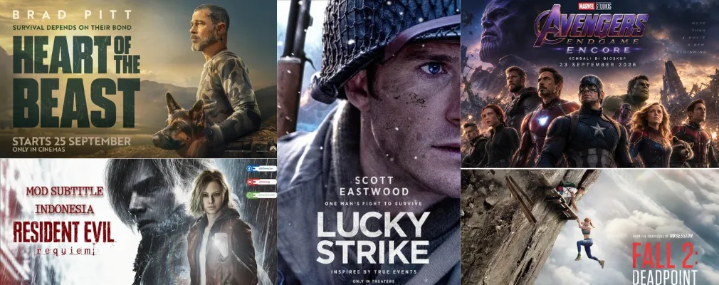 5 Film Hollywood Terbaru yang Sedang Tayang di Bioskop Indonesia