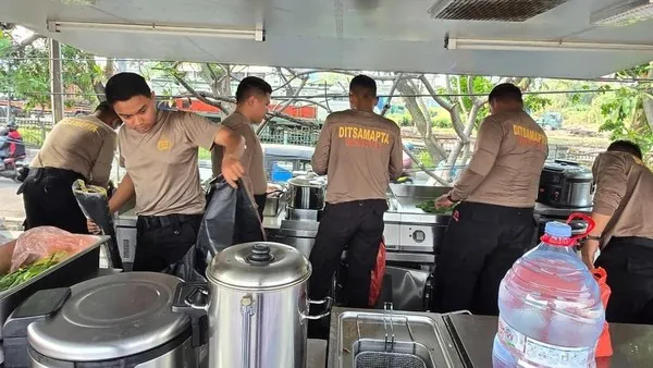 Pasca Kebakaran Pademangan, Dapur Lapangan Disiapkan untuk Ratusan Warga