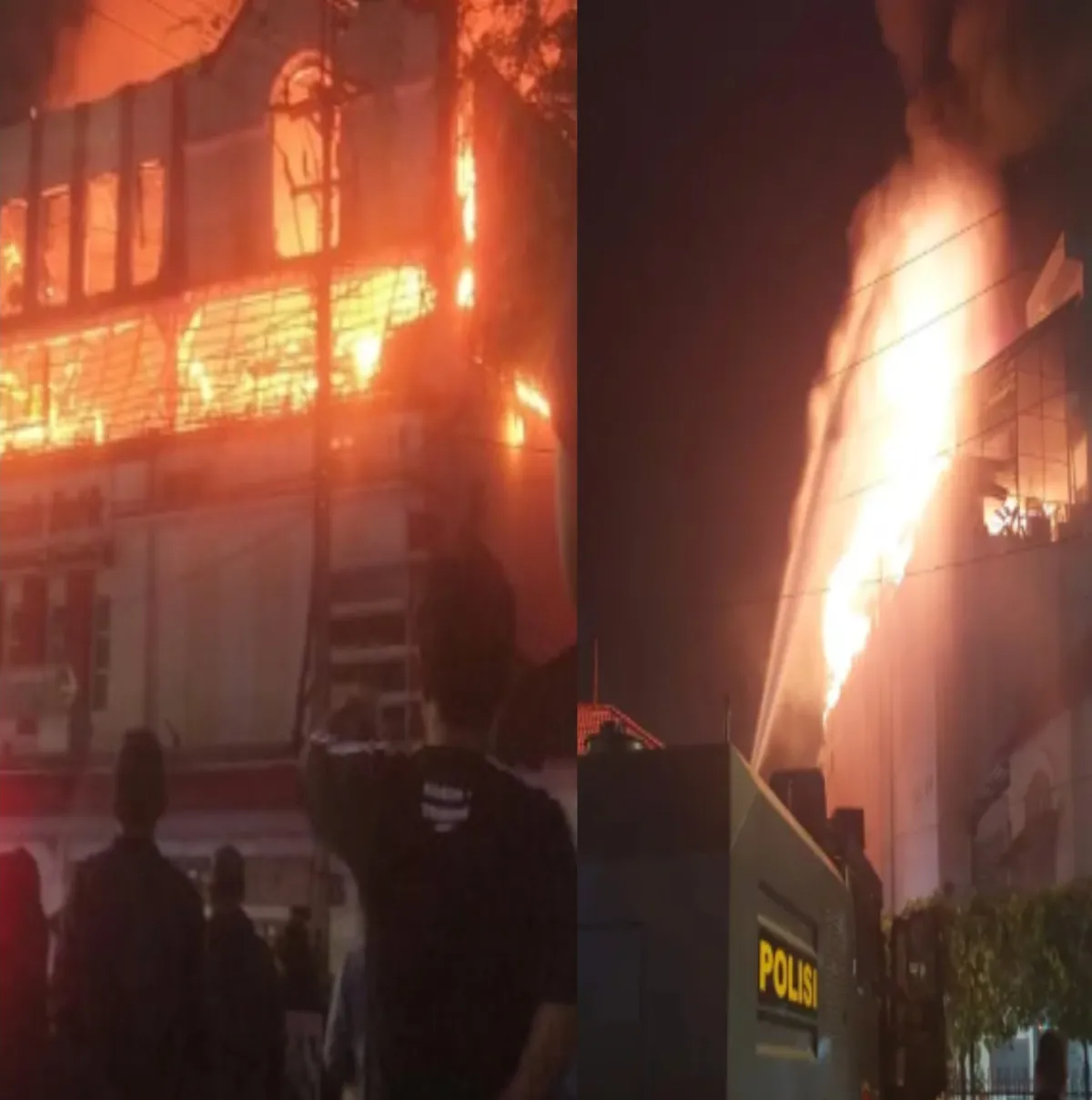 Hamzah Batik Malioboro Terbakar Dini Hari, Api Berasal dari Lantai 3
