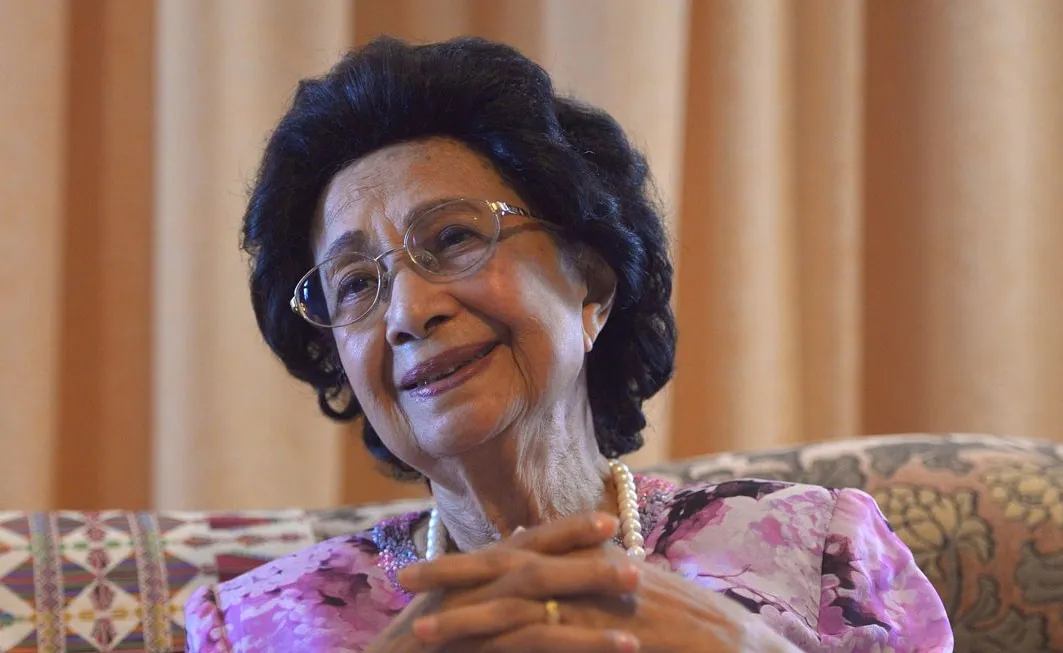 Kabar Duka dari Malaysia, Siti Hasmah Istri Mahathir Mohamad Meninggal di Usia 100 Tahun