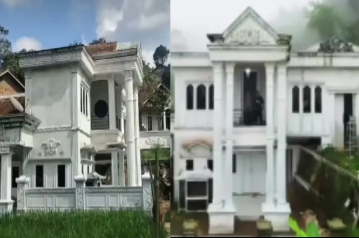 Rumah Rp50 Juta di Majalengka Viral, Tampak Mewah seperti Istana hingga Disebut “Rumah Palsu”