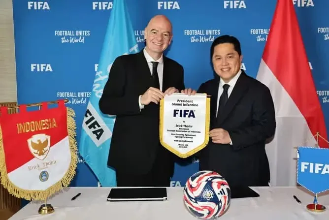 Erick Thohir Minta Timnas Indonesia Fokus Jelang Lawan Bangladesh