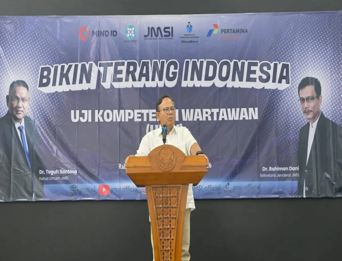 Buka UKW JMSI, Ketua Dewan Pers Soroti Tantangan Wartawan