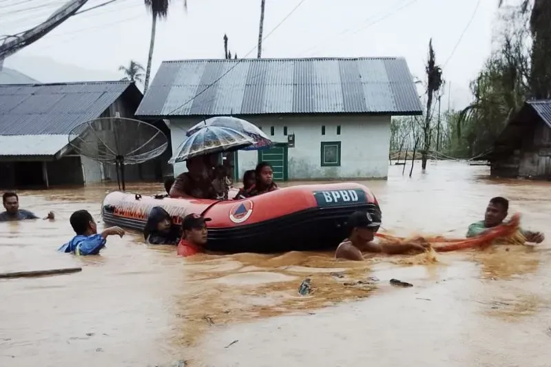 Banjir Tapanuli Tengah, Tukka dan Badiri Berstatus Tanggap Darurat hingga 10 Oktober