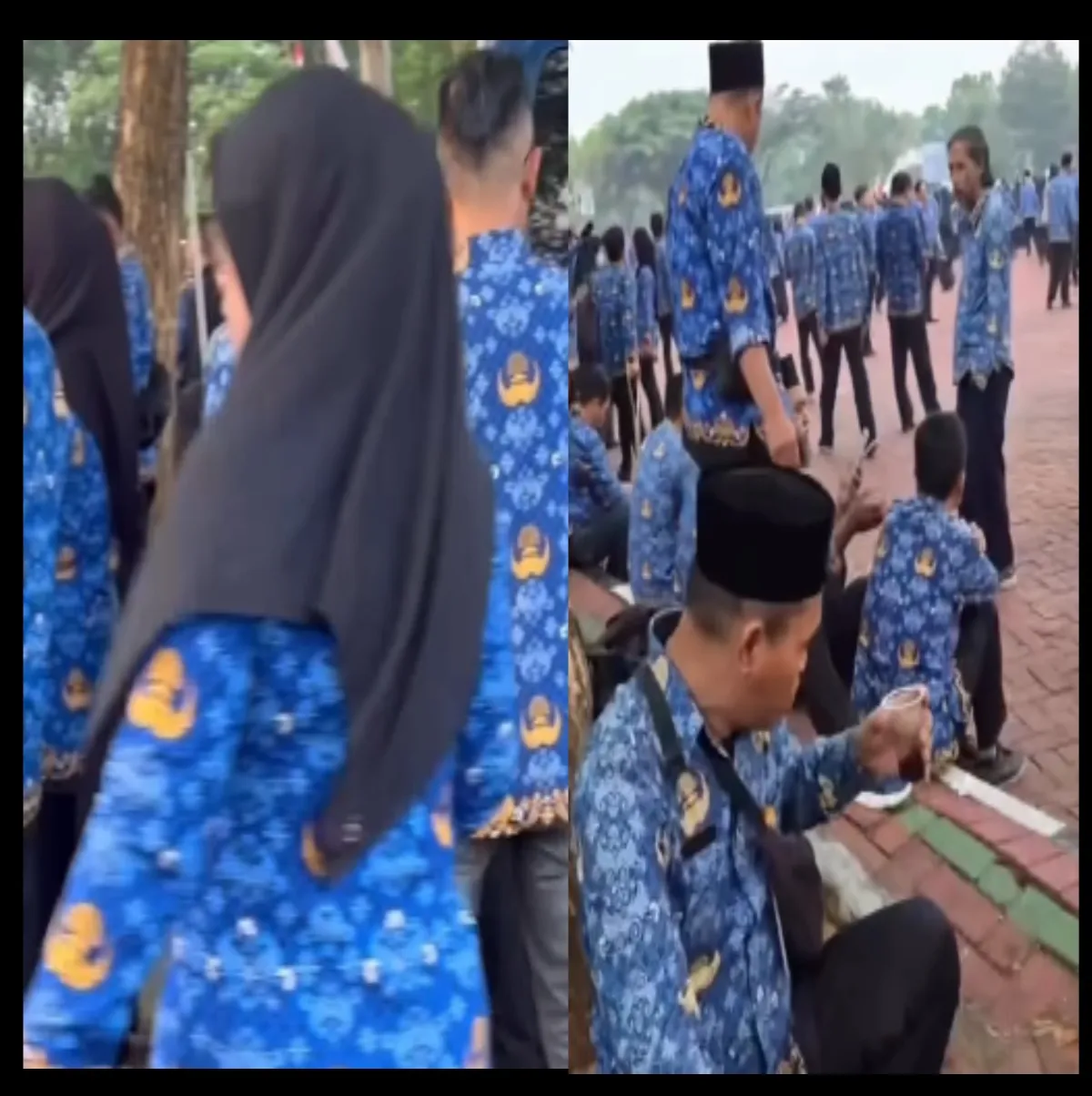 ASN Banten Tertangkap Ngopi dan Merokok Saat Upacara Hari Kesaktian Pancasila, BKD Siapkan Pembinaan