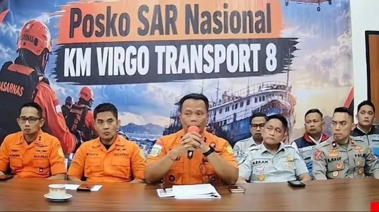 Basarnas Hentikan Operasi Penyelaman KM Virgo, Fokus Cari Korban Hanyut