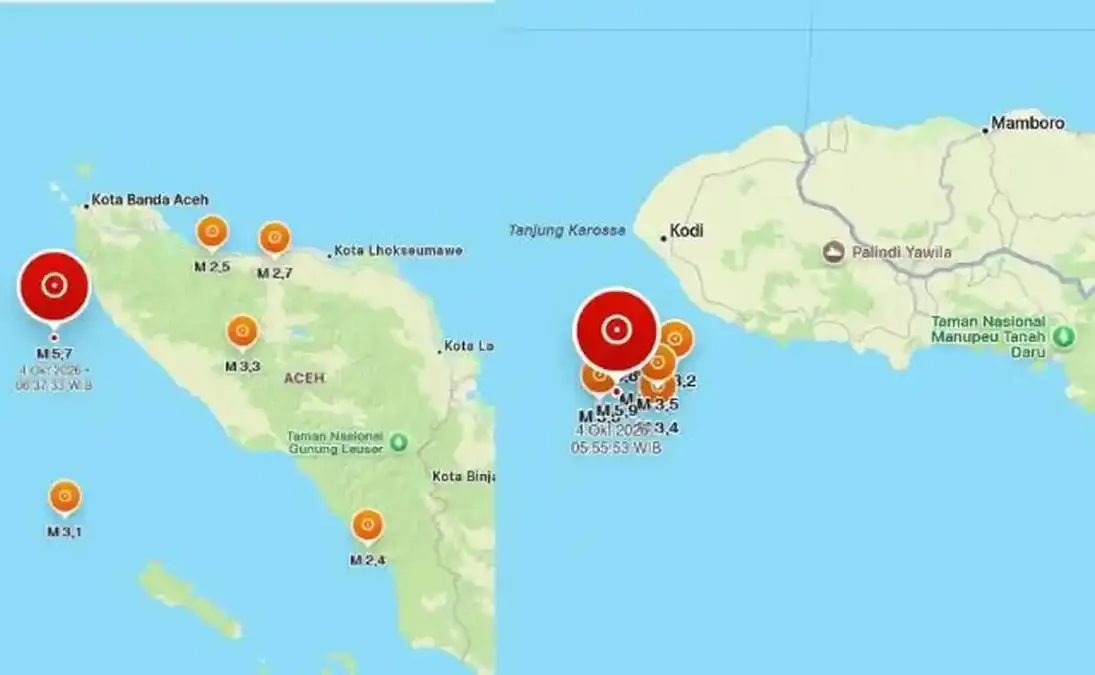 Gempa M6,1 Guncang Sumba Barat Daya, 20 Rumah dan Sejumlah Fasilitas Rusak