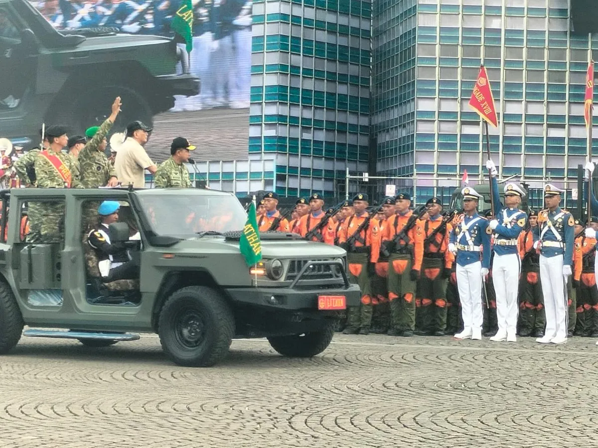 HUT ke-81 TNI, Prabowo Resmikan 204 Satuan Baru dan Kukuhkan 6 Kodam