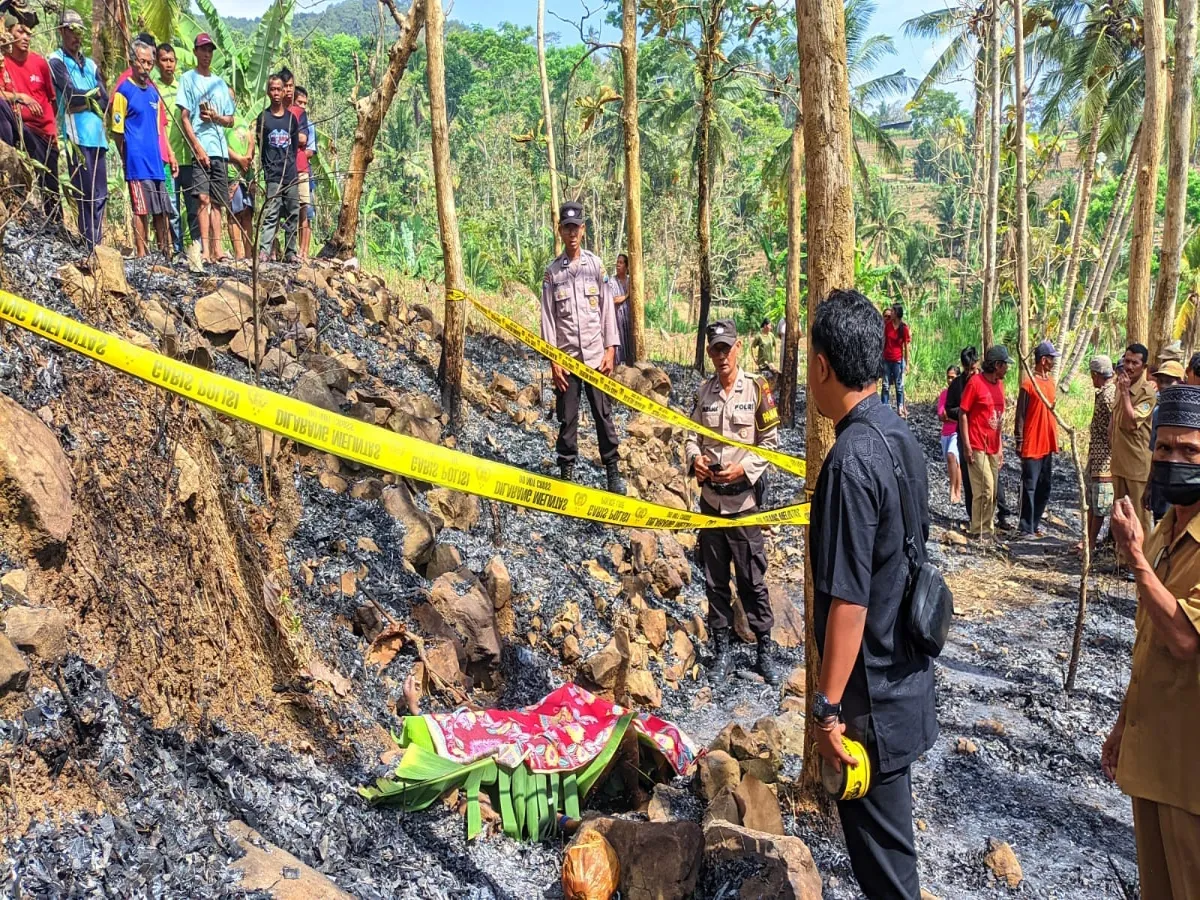 Nenek 74 Tahun Meninggal Terbakar Saat Bakar Daun Jati di Tulungagung