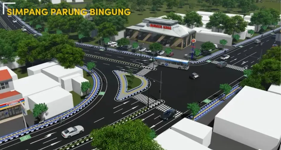 Simpang Parung Bingung Mulai Dilebarkan Pekan Depan, Atasi Macet Sawangan