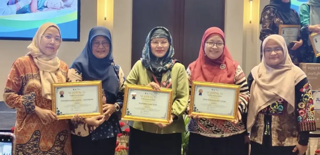 Depok Raih Tiga Penghargaan Cakupan Imunisasi Terbaik di Jawa Barat 2026