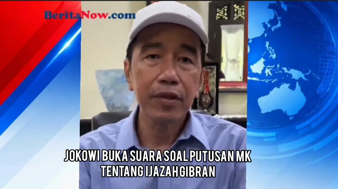 Jokowi Buka Suara soal Putusan MK tentang Ijazah Gibran
