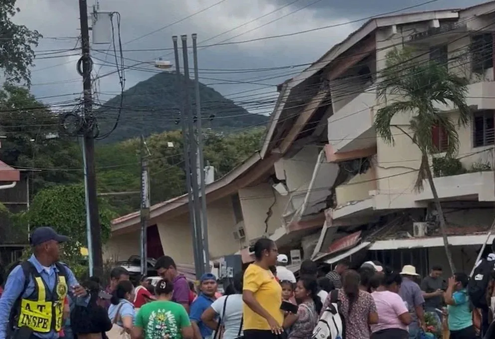 Gempa Panama Magnitudo 7,7 Rusak Bangunan, Hotel Ambruk dan Menara Gereja Hancur