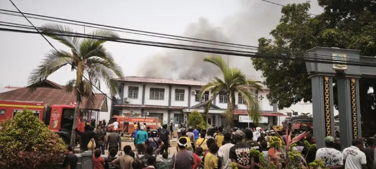 Kerusuhan Lapas Merauke Berujung Kebakaran, Sejumlah Narapidana Sempat Kabur