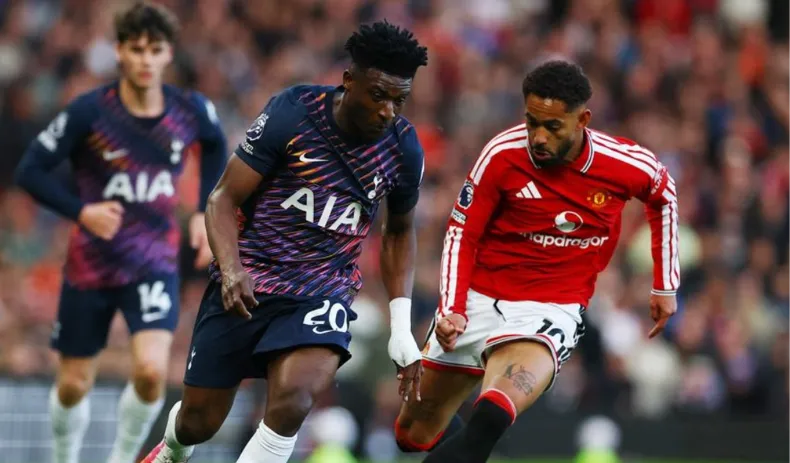 Manchester United Gagal Menang Lawan 10 Pemain Spurs