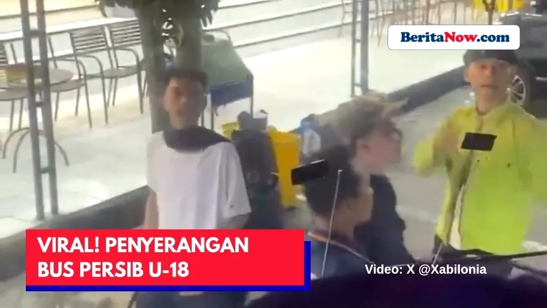 Video Bus EPA Persib U-18 Diserang Di Tol Batang, Jawa Tengah.