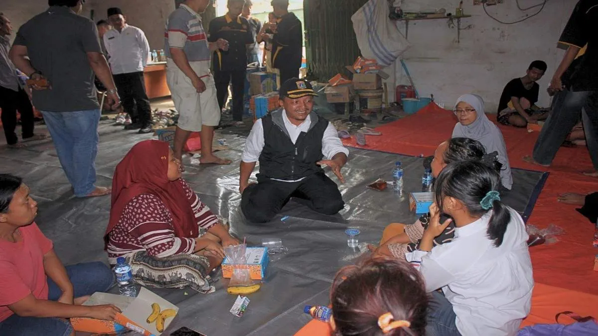 Pengungsi Kebakaran Penjaringan Ditampung di Musala, 500 Warga Terdampak