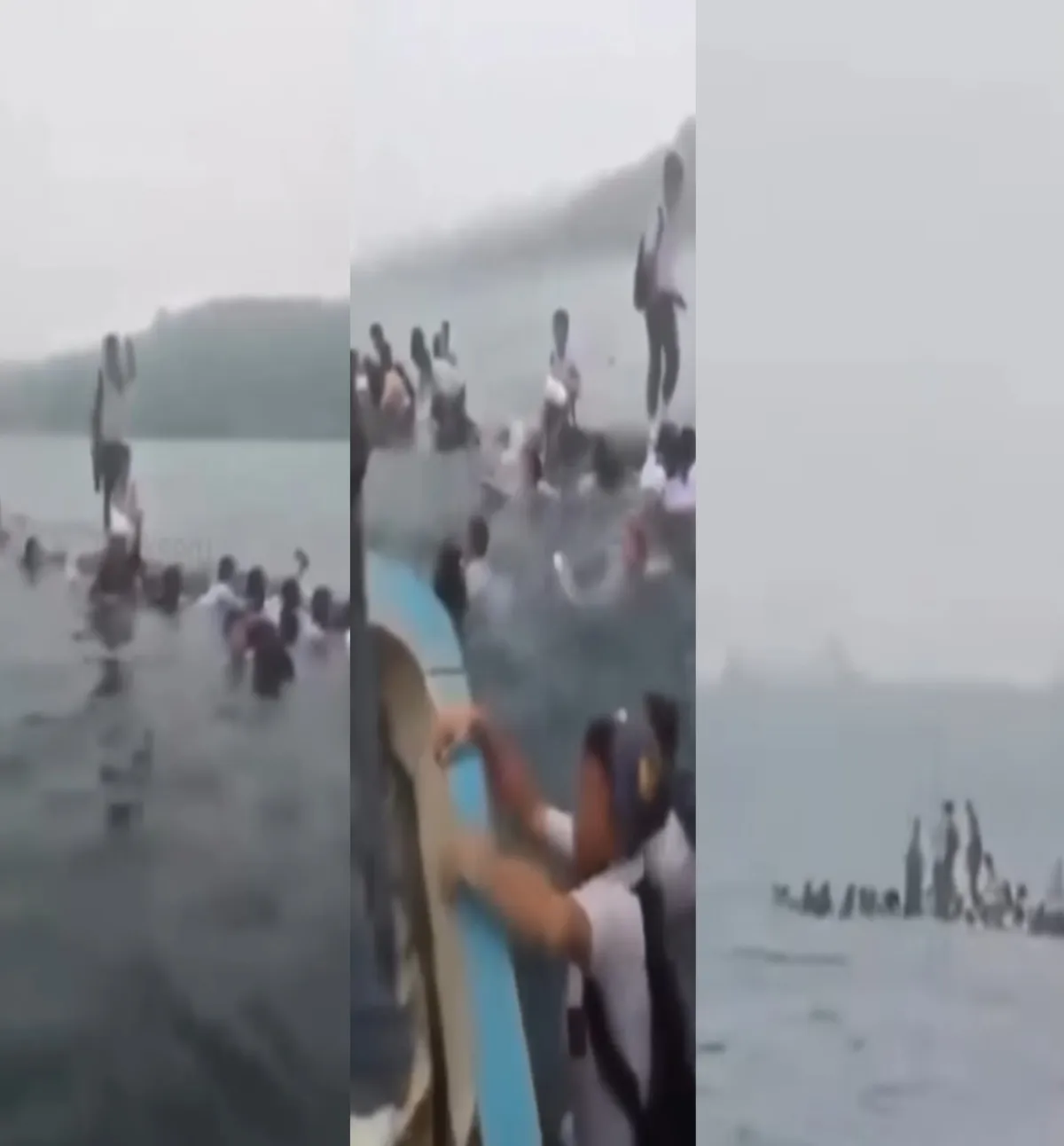 37 Siswa Selamat Usai Sampan Terbalik di Selat Sikakap Mentawai