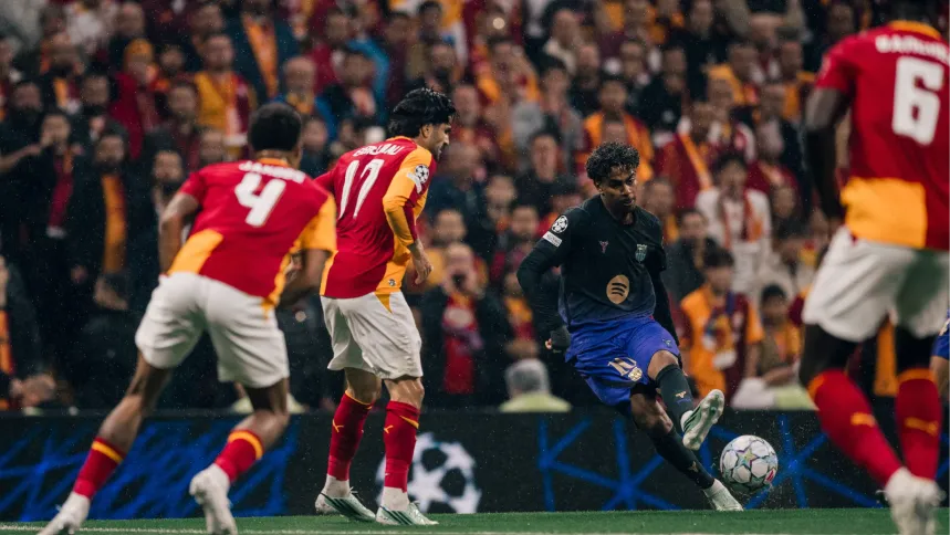 Yamal Bersinar, Barcelona Hancurkan Galatasaray 4-1 di Istanbul