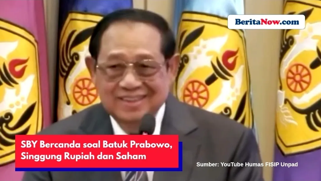 SBY Bercanda soal Batuk Prabowo, Singgung Rupiah dan Saham