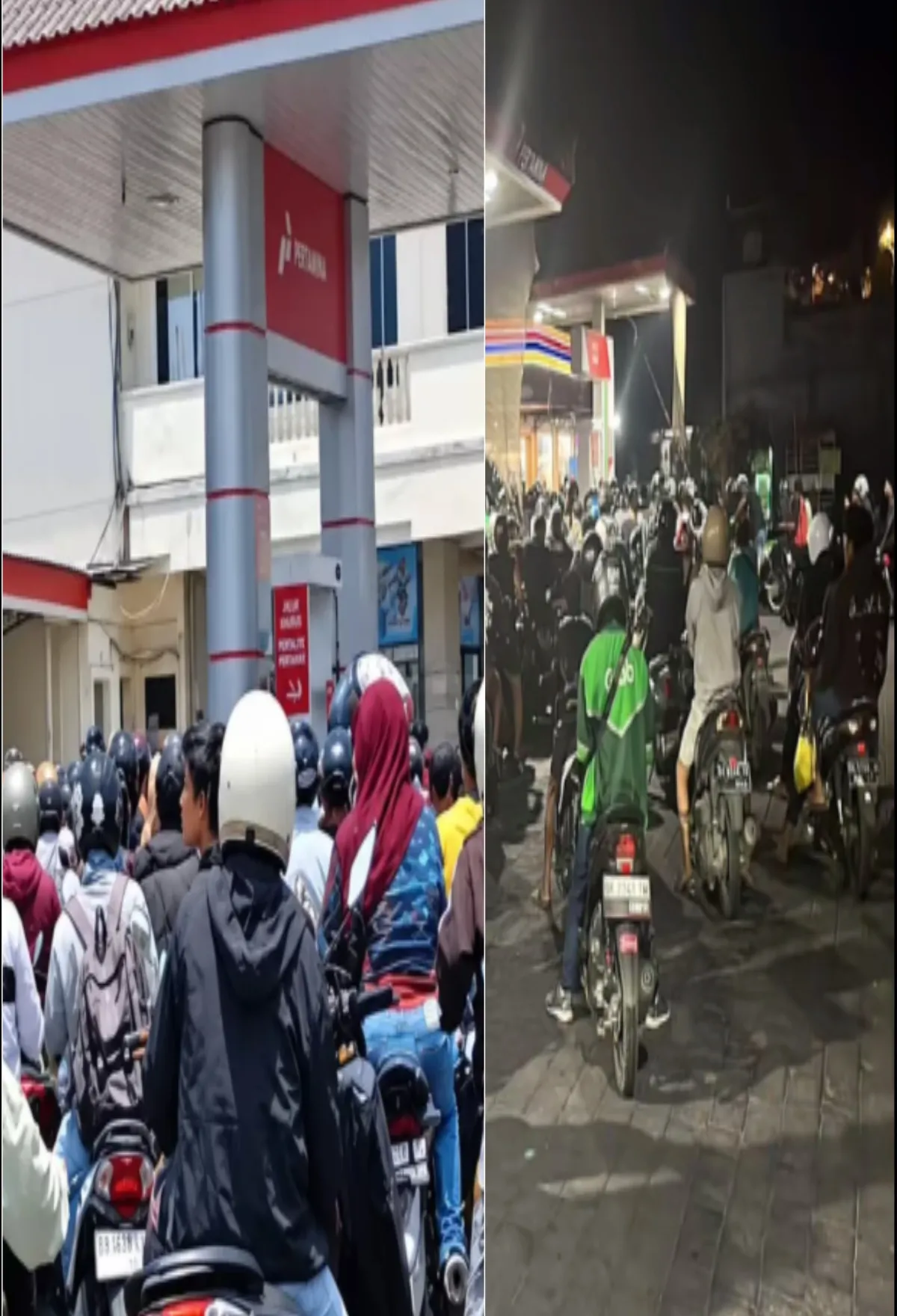 Antrean BBM di Bali Tembus 2 Km, Warga Terjebak Macet