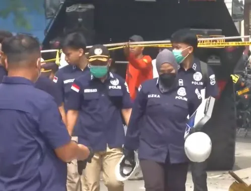 Polisi Amankan 18 CCTV untuk Ungkap Penyebab Ledakan Pasar Cimanggis Ciputat