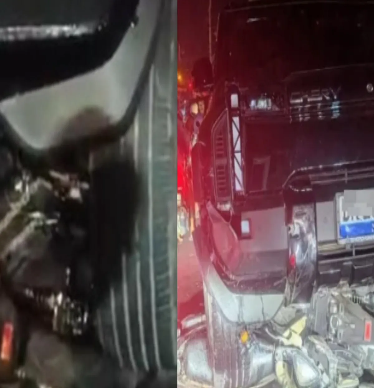 Viral Mobil Listrik Tabrak 8 Motor di Antrean SPBU Jembrana, Polisi Turun ke Lokasi