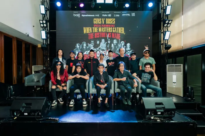 9 Gitaris Legendaris Indonesia Buka Konser Guns N’ Roses di Jakarta