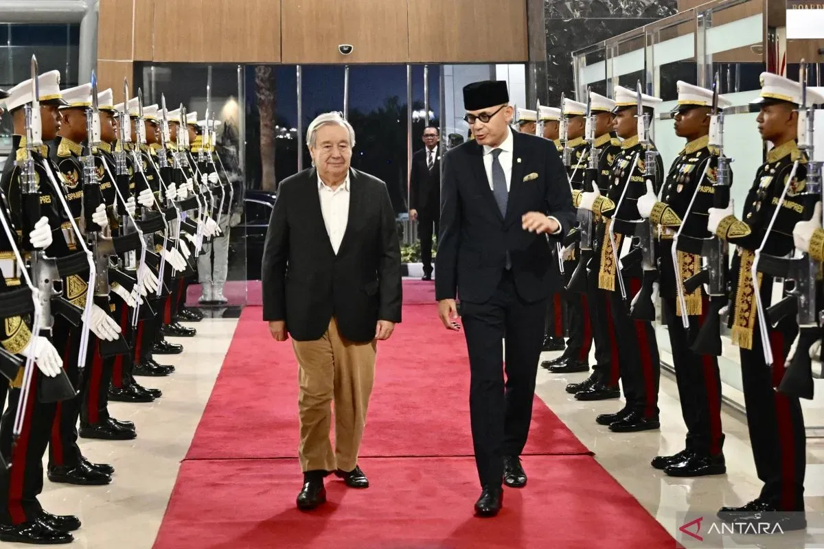 Sekjen PBB Sudah Tiba di Indonesia, Ini Agenda Antonio Guterres Hari Ini
