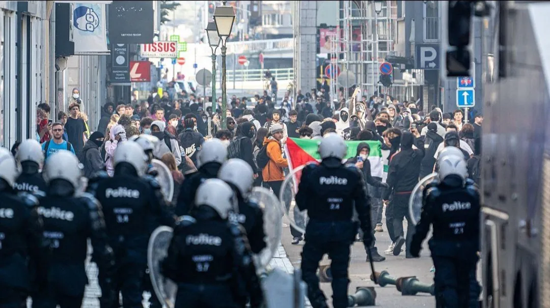 Kerusuhan Eropa Meluas, Belgia Ikut Diguncang Bentrokan