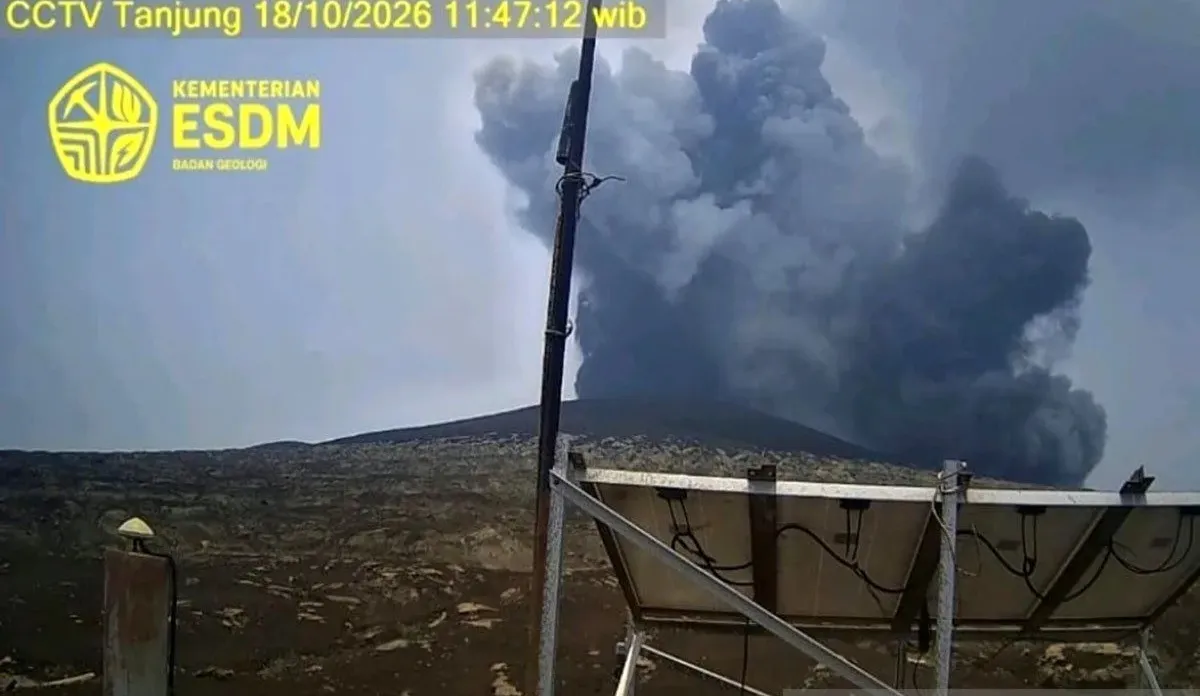 Anak Krakatau Masih Siaga, Masyarakat dan Wisatawan Dilarang Mendekat 5 Kilometer