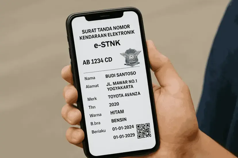 STNK Digital Resmi Hadir, Ini Panduan Menggunakannya di HP