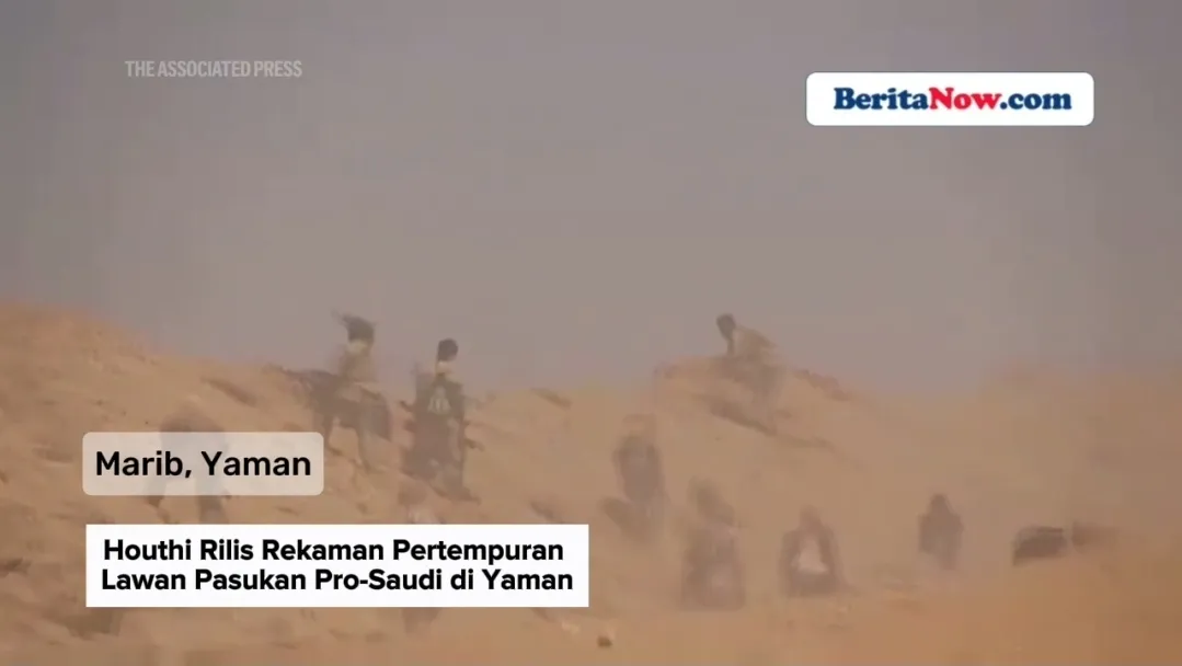 Houthi Rilis Rekaman Pertempuran Lawan Pasukan Pro-Saudi