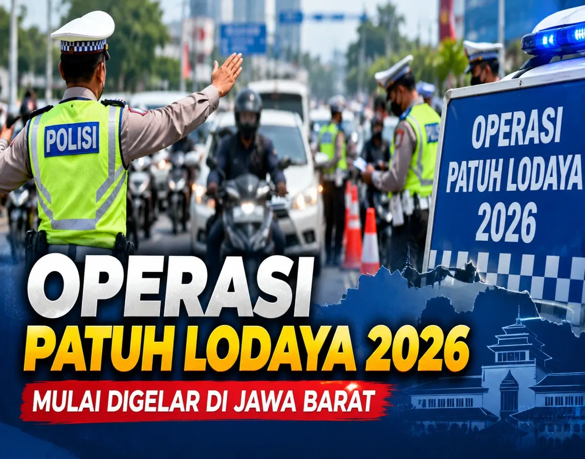 Operasi Patuh Lodaya 2026 Dimulai, Ini 7 Pelanggaran yang Jadi Sasaran Polisi