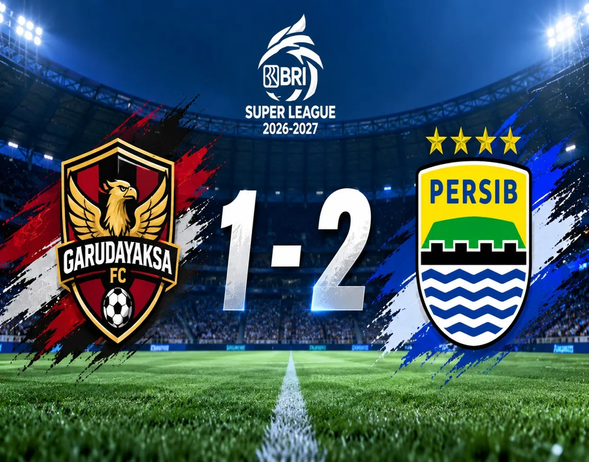 Persib Bandung Kalahkan Garudayaksa FC 2-1, Gol Adam Alis Jadi Penentu Kemenangan