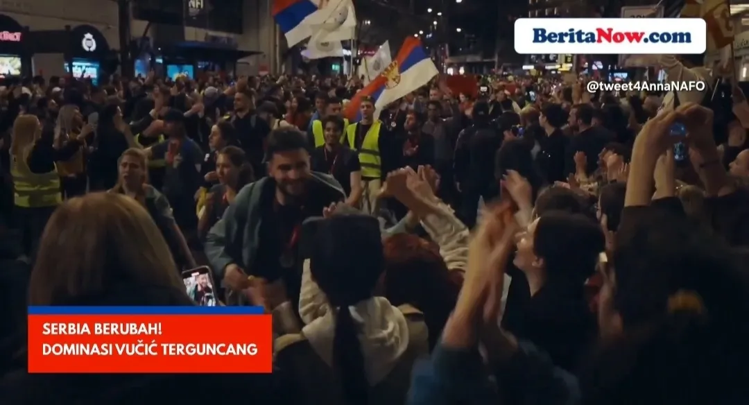 Dominasi Politik Vučić Terpukul, Mampukah Gerakan Mahasiswa Membenahi Serbia?