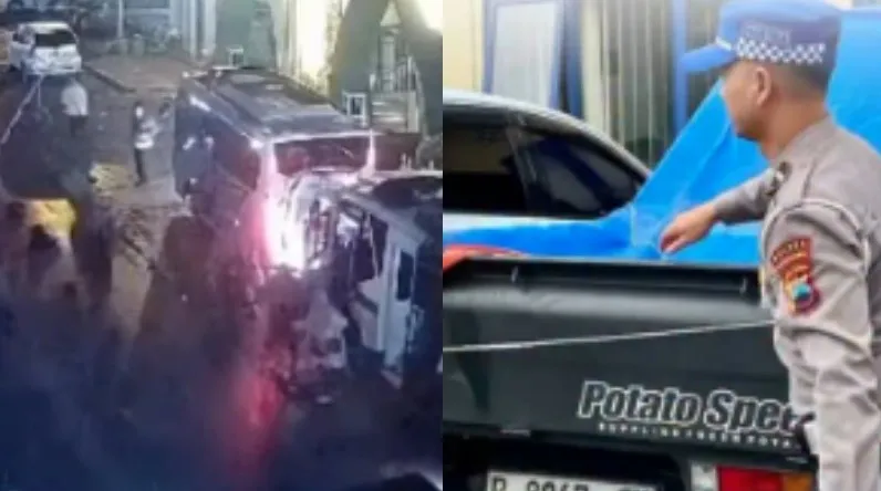 Kecelakaan Pikap L300 di Jalur Dieng-Wonosobo, Tiga Wisatawan Tertabrak, Satu Meninggal Dunia