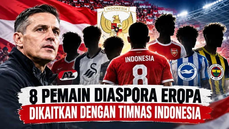 8 Pemain Diaspora Timnas Indonesia, Ada Nama dari Klub Eropa