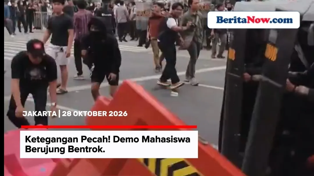 Demo Mahasiswa Bundaran HI Memanas, Situasi Mulai Kondusif