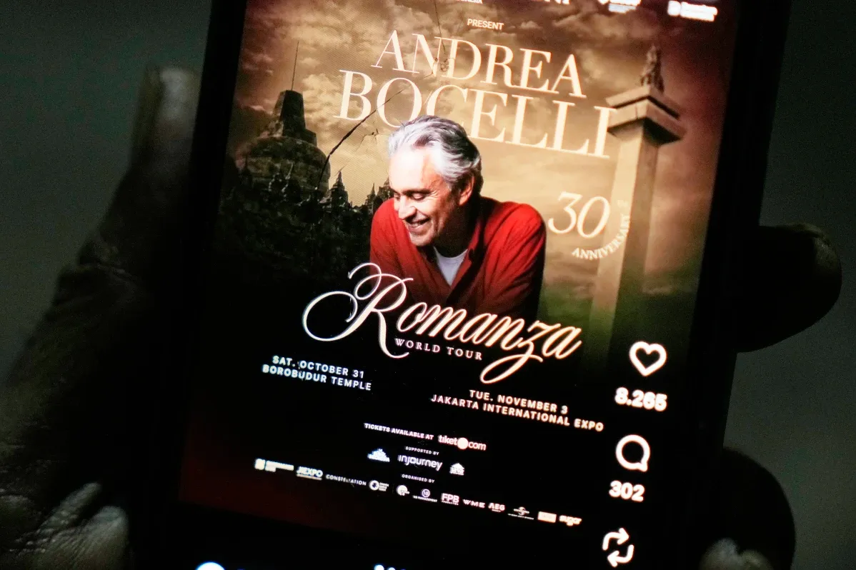 Konser Andrea Bocelli di Borobudur, MUI Menolak Promotor Tetap Gas